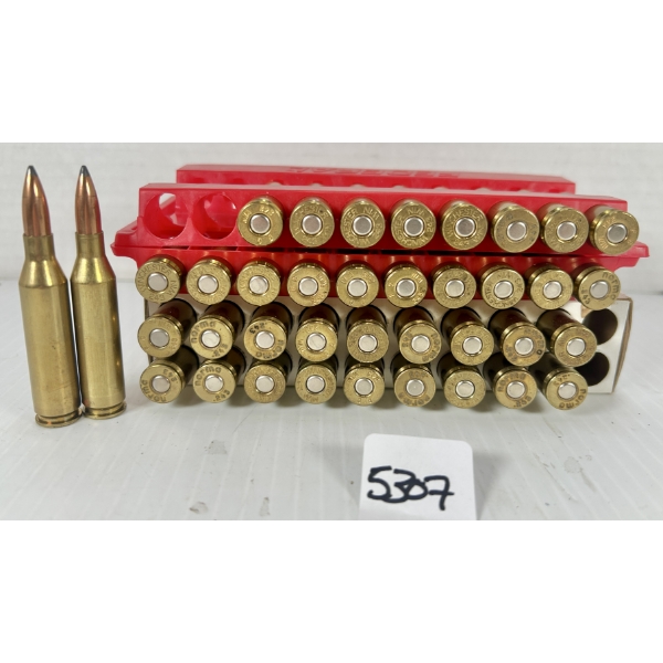 AMMO: 38X MIXED .243 WIN - SP RELOADS