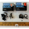 Image 1 : LOT OF 2 - WEAVER 1 IN LOW & HI DET TOP MNT/MT RINGS