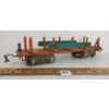 Image 1 : AMERICAN FLYER LINES PRESSED TIN TRAIN CART NO. 4022