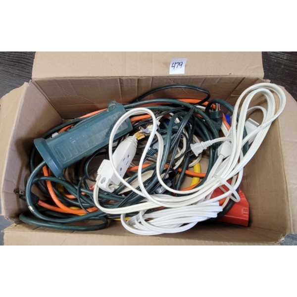 QTY OF EXTENSION CORDS