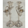 Image 4 : LOT OF 2 - GORHAM STERLING SILVER CANDELABRAS