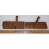 Image 2 : LOT OF 2 - MOULDING PLANES - INCL VERTICAL WEDGE DESIGN & CAVETO PROFILE