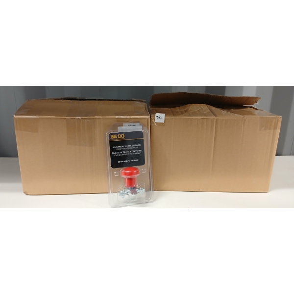 LOT OF 24 - BE CO UNIVERSAL WHEEL SPINNERS - SEALED