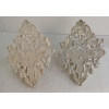 Image 2 : LOT OF 2 - CAST DECORATIVE WALL SHELVES