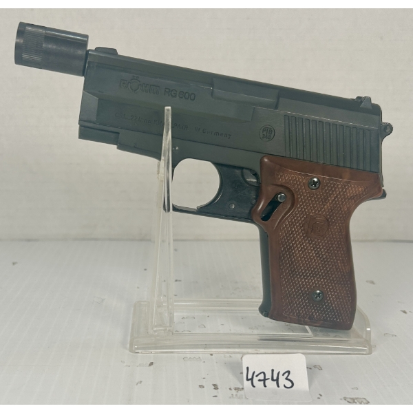 ROHM SIGNAL PISTOLE RG 600 .22 CAL BLANK / STARTER PISTOL - NO PAL REQD