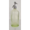 Image 1 : W. HALL & SONS - URANIUM GREEN ACID-ETCHED - SYPHON BOTTLE