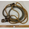 LOT OF 2 - 1943-45 12 POINT CONNECTORS - INCL 6FT