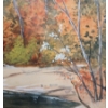 Image 2 : "WINDING CREEK" BY S. RODEN - FRAMED WATERCOLOUR ON PAPER