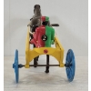 Image 4 : MARX WIND UP SULKY RACER HORSE W/ DRIVER
