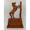 Image 2 : REARING CIRCUS HORSE - HAND CARVED BY R. LAGASSE