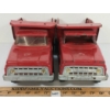 Image 2 : LOT OF 2 - TONKA PRESSED STEEL DUMP TRUCKS - INCL LIFT