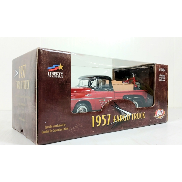 LIBERTY CLASSICS 1957 FARGO CANADIAN TIRE TRUCK DIECAST COIN BANK