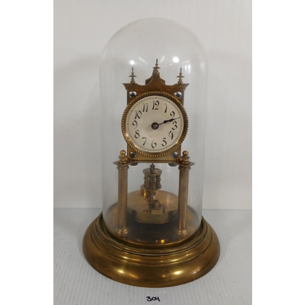 GERMAN GUSTAV BECKER 400 DAY ANNIVERSARY CLOCK