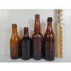 Image 2 : LOT OF 4 - AMBER LONG NECK BOTTLES - INCL WASHINGTON BREWING CO & D. LAGRANGE, ETC.