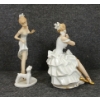 Image 2 : LOT OF 2 - GERMAN PORCELAIN FIGURES - INCL SCHAUBACHKUNST