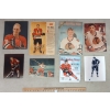 Image 1 : LOT OF 8 - CHICAGO BLACK HAWKS FOAM CORE SIGNS & AUTOGRAPHED PHOTOS - BOBBY HULL & STAN MIKITA