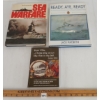 Image 1 : LOT OF 3 - MARINERS & NAVY PUBLICATIONS - INCL "SEA WARFARE" & "READY, AYE, READY," ETC