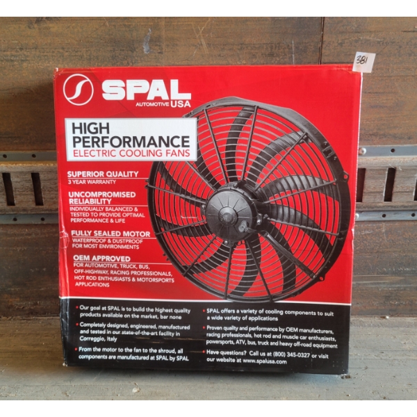 SPAL HIGH PERFORMANCE ELECTRIC COOLING FAN