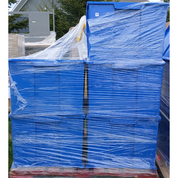 LOT OF 5 - STORAGE BINS 
