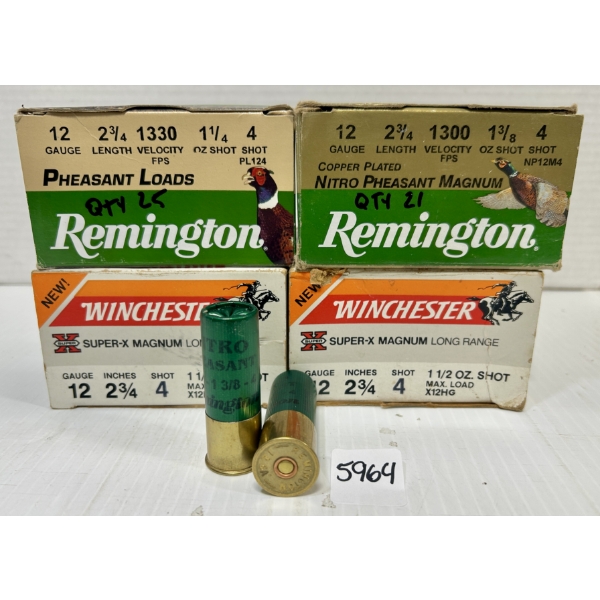 AMMO: 76X MIXED 12 GA - 2-3/4IN - #4 