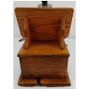 Image 5 : NORTHERN ELECTRIC WALL MOUNT CRANK TELEPHONE - OAK