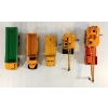 Image 5 : LOT OF 5 - DINKY TOYS DIECAST MODELS - COLES MOBILE CRANE, LEYLAND COMET, LORRY-MOUNTED CRANE, ETC