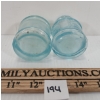 Image 5 : LOT OF 2 - UNMARKED INKWELL BOTTLES