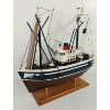 Image 1 : FISHING TRAWLER SHIP MODEL W/ STAND
