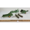Image 1 : LOT OF 4 - JOHN DEERE DIECAST FARM EQUIPMENT MODELS