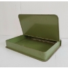 Image 3 : LOT OF 2 - 1928 ARITHMETIC LESSON BOOK & TIN CARRIER