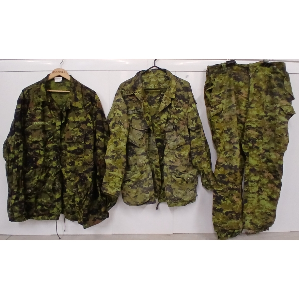 LOT OF 3 - CADPAT FIELD JACKETS & PANTS