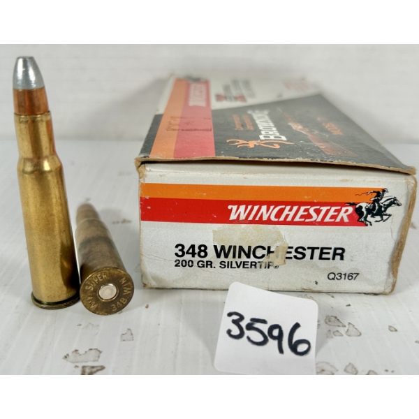 AMMO: 20X WINCHESTER .348 WIN - 200 GR SP