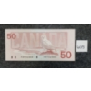 Image 2 : 1988 CDN $50 BANKNOTE