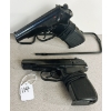 Image 1 :  LOT OF 2 - EAST GERMAN MAKAROV PISTOLS - PROHIB 