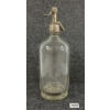 Image 1 : FRANCIS DRAKE SODA WATER - CLEAR ACID-ETCHED - SELTZER BOTTLE