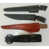 Image 4 : LOT OF 5 - FIXED BLADE CAMPING & HUNTING KNIVES W/ SHEATHS