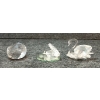 Image 3 : LOT OF 3 - SWAROVSKI SWAN, PIANO & ADVERTISEMENT CRYSTAL FIGURINES