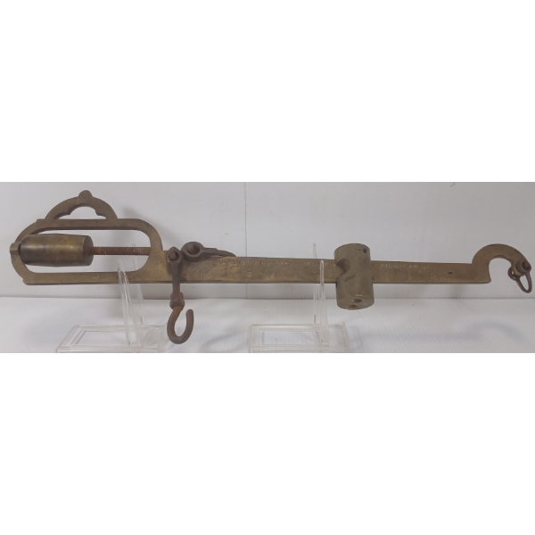 BEAM BALANCE SCALE - GURNEYS - BRONZE