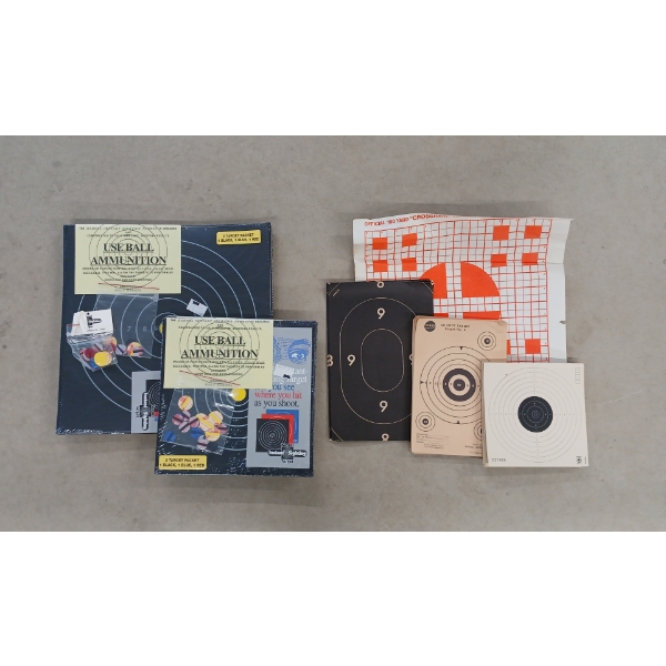 QTY OF PAPER SHOOTING TARGETS