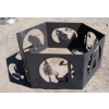 Image 3 : CAST IRON NATURE SCENES FIREPIT RING