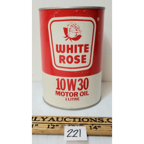 WHITE ROSE OIL FIBER CAN - 1L