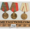 Image 2 : LOT OF 3 - RUSSIAN MEDALS