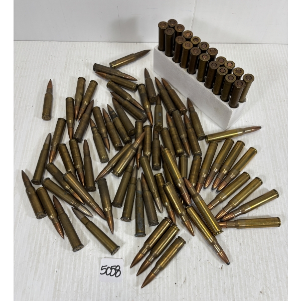 AMMO: QTY MIXED RIFLE RNDS - MOSTLY .303