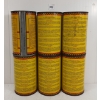 Image 4 : LOT OF 6 - SHALER RISTLONE MOTOR OIL QT CANS