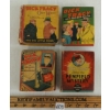 LOT OF 4 - DICK TRACY BIG LITTLE BOOKS - INCL "CROOKS IN DISGUISE", "THE MAD KILLER", ETC