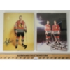 Image 1 : LOT OF 2 - KEN WHARRAM, STAN MIKITA & BOBBY HULL AUTOGRAPHED PHOTOS