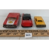 Image 5 : LOT OF 3 - TIN FRICTION CARS - INCL FIRE CHIEF
