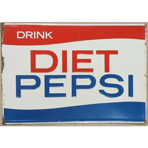 DRINK DIET PEPSI - SST SIGN