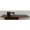 Image 4 : LOT OF 2 - FOLD OUT SINGER SEWING MACHINE TABLE &  STOOL