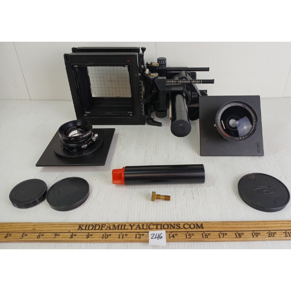 QTY OF SINAR PHOTOGRAPHY EQUIPMENT W/ CASE